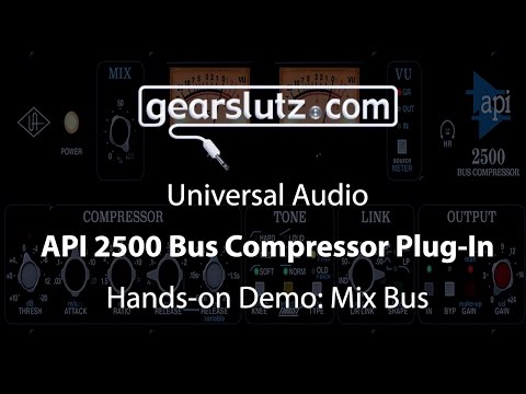 Universal Audio API 2500 Bus Compressor - User review - Gearspace