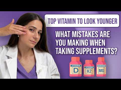 Vitamin D and youthful skin | D3, K2, Magnesium, Collagen