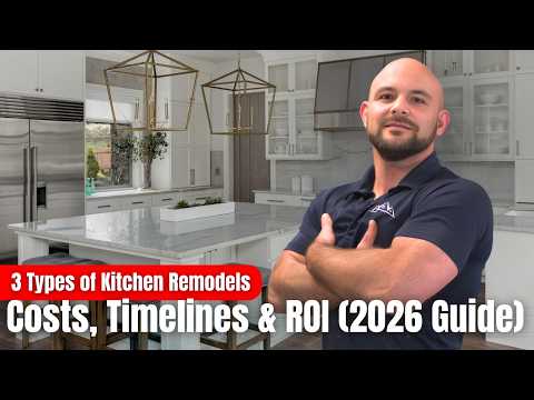 The 3 Types of Kitchen Remodels: Costs, Timelines & ROI (2026 Guide)