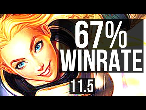 LUX & Senna vs VAYNE & Lulu (ADC) | 6/1/11, 67% winrate, Dominating | BR Challenger | v11.5