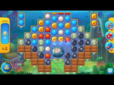 Fishdom 6783 Level - 11 moves - NO BooSTERS