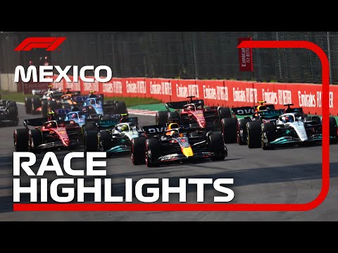 F1第20戦メキシコGP 決勝レースのハイライト動画