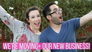 WE'RE MOVING ACROSS COUNTRY + OUR NEW BUSINESS! | Hayley Paige