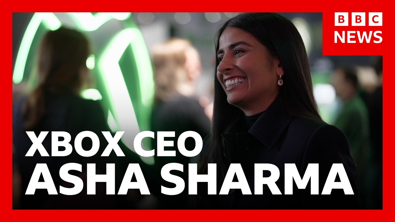 Asha Sharma: Why you'll still need an Xbox | BBC News - YouTube