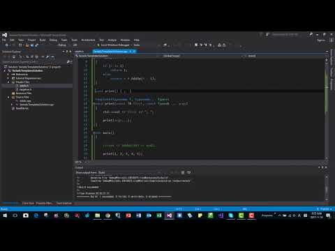 Variadic Templates in C++