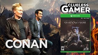 Clueless Gamer: "Shadow Of War" With Kumail Nanjiani  - CONAN on TBS