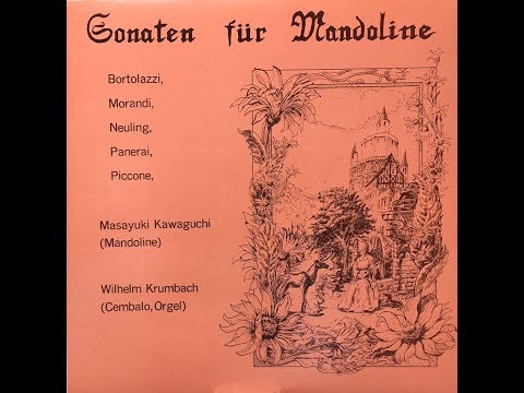Vincenzo Panerai / Sonata per Mandolino e Organ
