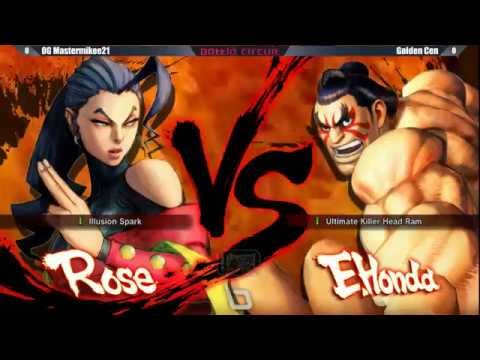 Next Level Battle Circuit 139 - USF4 - OG Mastermikee21 (Rose) vs Golden Cen (E. Honda)