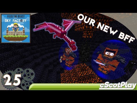 FTB Sky Factory 3 w/ cScot – Ep 25 : Chaos Dragon
