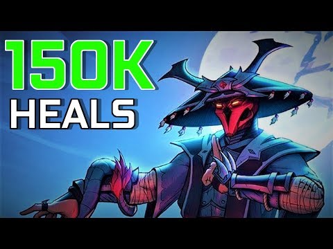 150K HEALS WITH THE SHADOWLORD MALDAMBA - Paladins 2.11 Maldamba Healing Loadout and Gameplay