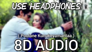 Poolane Kunukeyamantaa | 8D Audio | I - Manoharudu | Vikram, Amy Jackson | A.R. Rahman