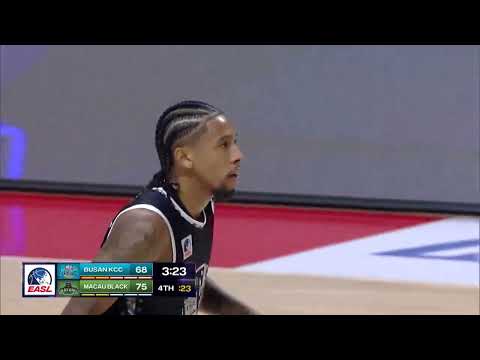 24-25 Macau Black Bears vs  Busan KCC 4th Q