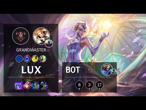 Lux Bot vs Ezreal - EUW Grandmaster Patch 11.10