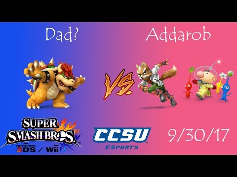 Riptide 2 - Smash 4 - Dad? (Bowser)  vs Addarob (Fox, Olimar)