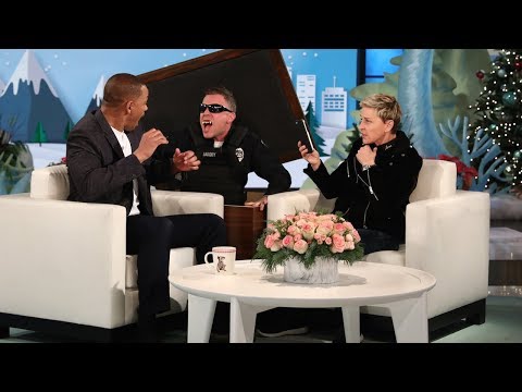 エレンは「グラム」のためにウィル・スミスを怖がらせる (Ellen Scares Will Smith for the 'Gram)