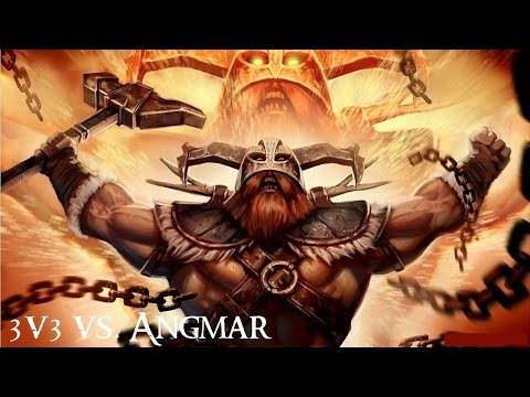 BFME2: Edain 3v3 - The Angmarim Unleashed!!