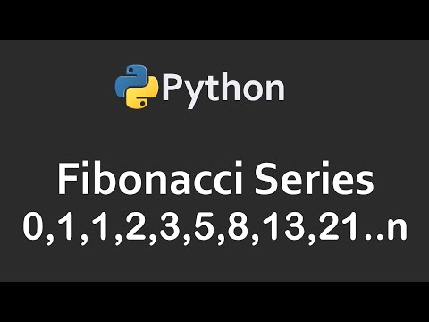 Fibonacci Series In Python Solutions For Python 100 Exercises Program30 Codingfacts