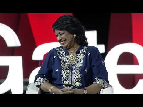 The journey of a village girl to the State House of Mauritius | TEDxGateway