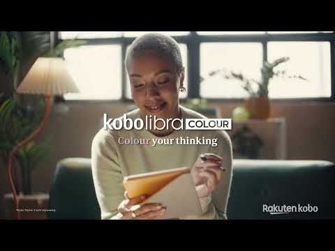 E-Skaityklė Kobo Libra Colour, baltos spalvos video