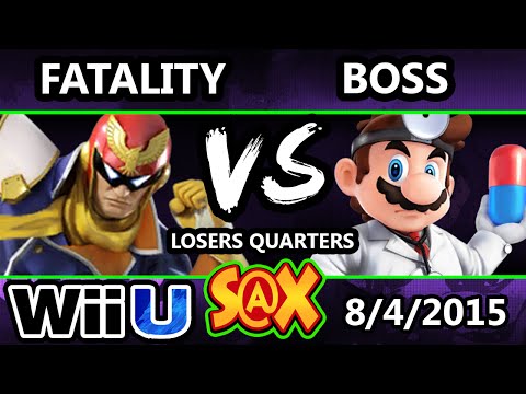 S@X 109 - WS | Boss (Luigi, Dr. Mario) Vs. SWS | Fatality (Captain Falcon) SSB4 LQ - Smash Wii U