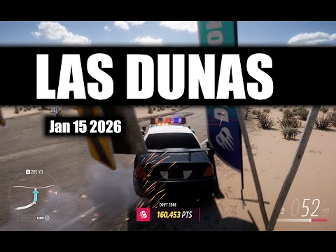 Forza Horizon 5 Las Dunas Drift Zone Weekly Challenge - How To (Jan 15 2026)