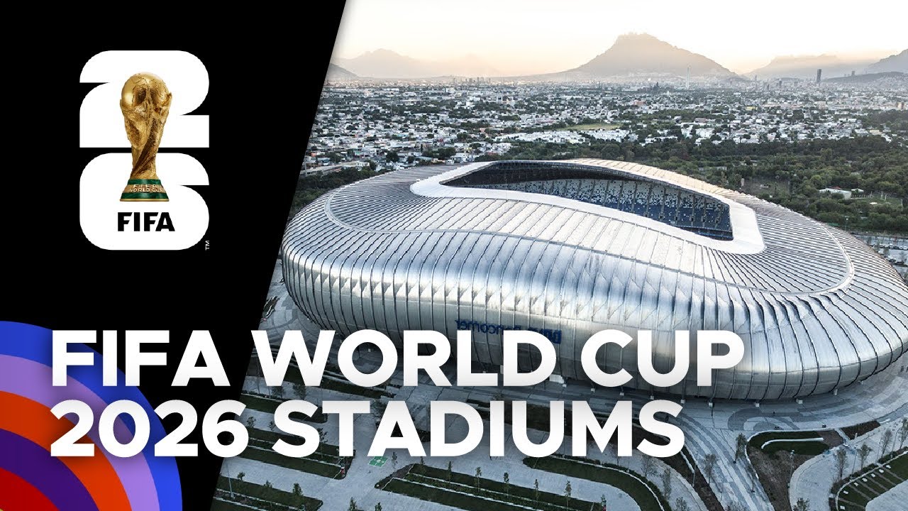 Official FIFA World Cup 2026 Stadiums USA Mexico Canada