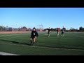 Titus Bordeaux '24 of Long Beach Poly WR training w/Jeff Johnson of Elite Athletes