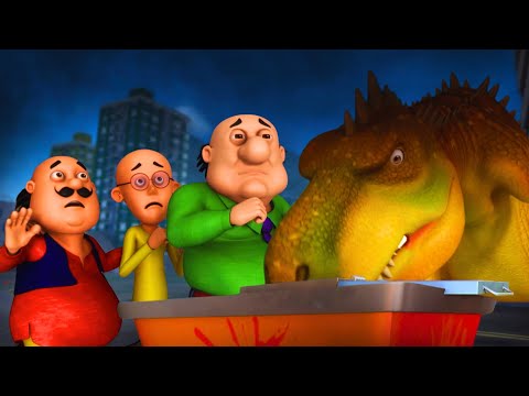 Dino World से लौटे Motu Patlu, साथ आ गए Dinosaurs! | Motu Patlu - Dino Invasion
