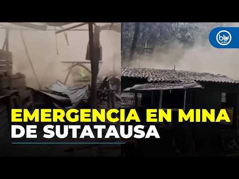 Nueva explosión en mina de Sutatausa, Cundinamarca: autoridades atienen emergencia