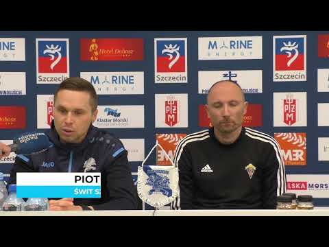 2023-04-28 Konferencja po meczu Świt Szczecin - Jarota Jarocin