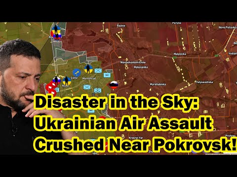 Disaster in the Sky: Ukrainian Air Assault Crushed Near Pokrovsk!