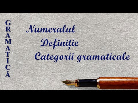 NUMERALUL | GRAMATICA