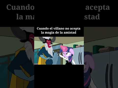 Twilight cuando el villano no quiere ser su amigo 😡👿 #mylittlepony #memes #twilight #rarity #spike