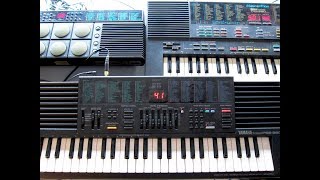 Video thumbnail for Yamaha PSS580, PSS380, DD-10 - Deep House on Vintage 80's Yamahas by ChrisLody