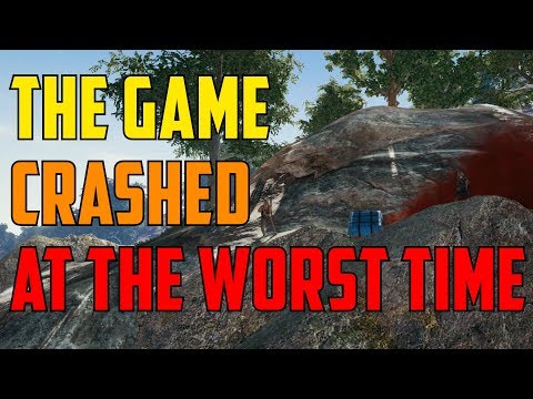 The Game Crashed at the Worst Time | PUBG