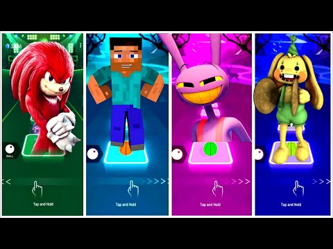 Knuckles vs Steve vs Jax vs Bunzo Bunny