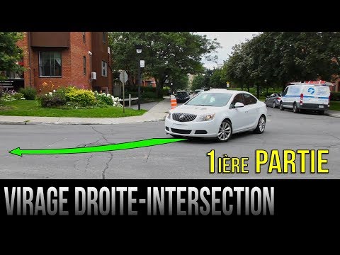 Comment tourner à droite à une intersection - 1ère partie