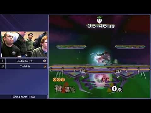 CT GamerCon 2 SSBM - Loadspiller (Orange ICs) vs. Trail (ICs, Ganon) - Melee Pools