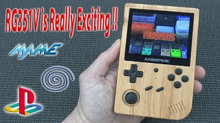 RG351V Anbernic Handheld .... This Makes Me Excited ! 😬