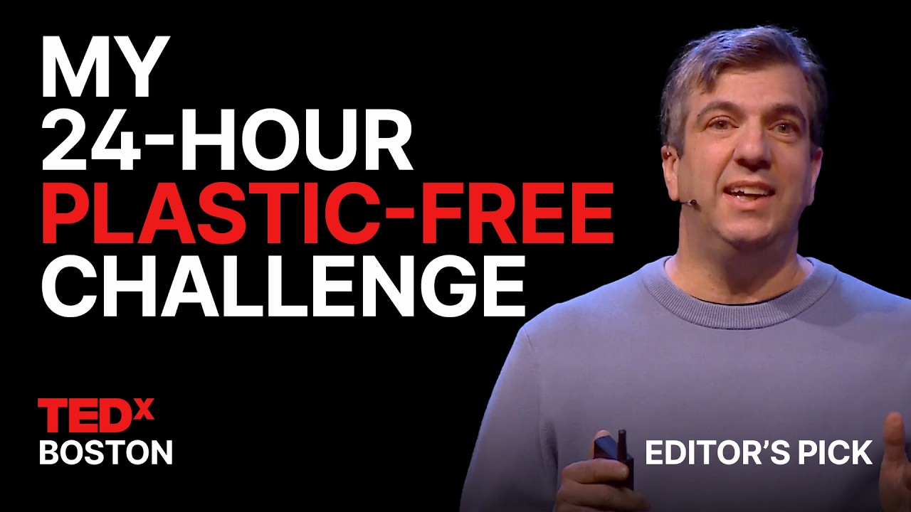 Why quitting plastic is nearly impossible (and what actually works) | AJ Jacobs | TEDxBoston