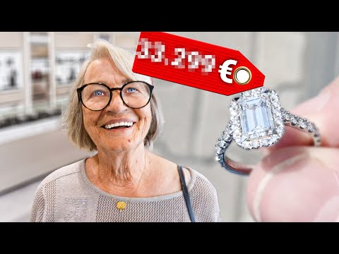 OMA darf ALLES KAUFEN an ihrem Geburtstag !💍