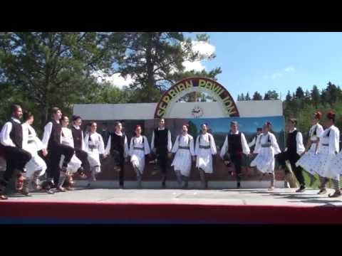 Heritage Festival Edmonton 2013- Srbska Folklorna Grupa Opanak -Igre iz okoline Boljevca