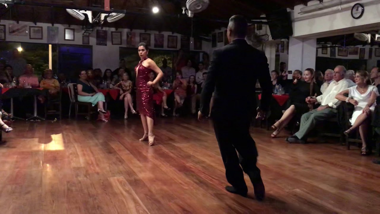 Marcelo Mesa y Alejandra Sánchez, Café Domínguez. MTM 2019, Medellín Tango Maratón.