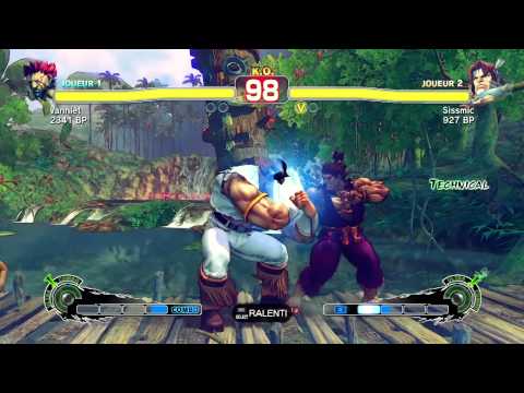 SSF4 : Sissmic (T.Hawk) vs vanniet (Akuma)