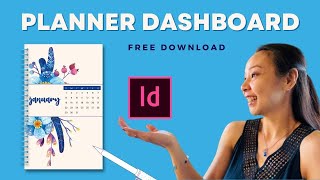 Free Download - Planner Dashboard - Easy Indesign Tutorial