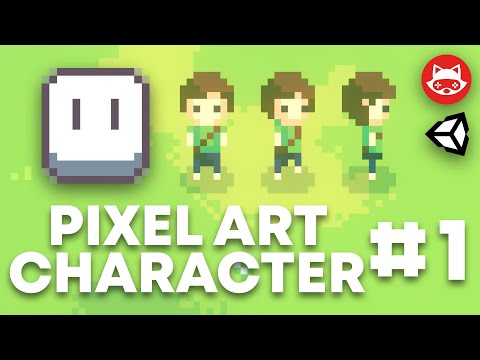 Aseprite Top Down Pixel Art Character Design and Animation Part 1 - Tutorial
