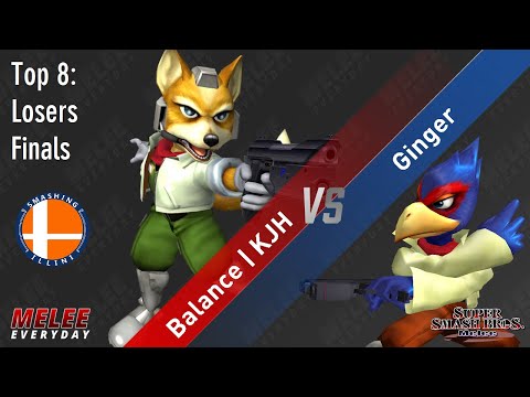 House of Paign 18 - Balance | KJH (Fox) vs. Ginger (Falco) - SSBM - Top 8 - Losers Finals