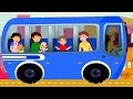 The Wheels On The Bus Go Round And Round Nursery Rhymes Kids Songs Baby Videos