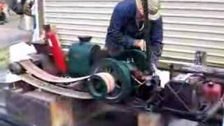 preview picture of video '6hp Railway JIGGER engine at the Bobcaygeon Fair Sept 2007'