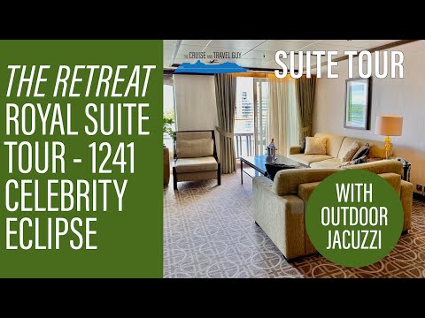 Thumbnail for Celebrity Eclipse ROYAL SUITE Tour | Room 1241 - "The Retreat"